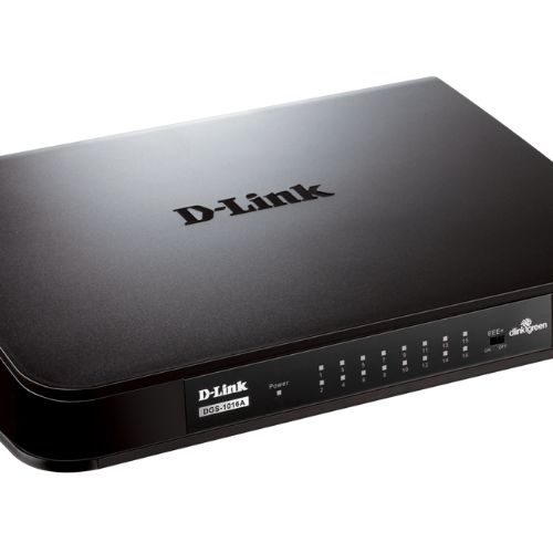 D-Link DES-1016A 16-Port Fast Ethernet Desktop Switch