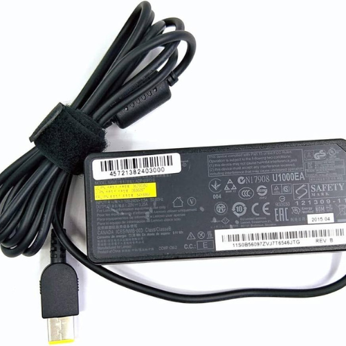 Lenovo 65W Yellow Tip Laptop Charger
