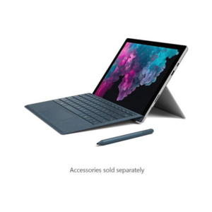 Microsoft Surface Pro 6 – Core i7, 8GB RAM, 256GB SSD, 12.3" Touchscreen