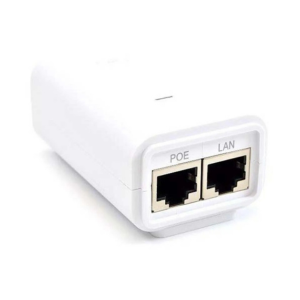 Ubiquiti POE-24-24W-G-WH PoE Injector – 24VDC, 24W, 1A (White)