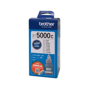 Brother BT‑5000C Cyan Ink Bottle: