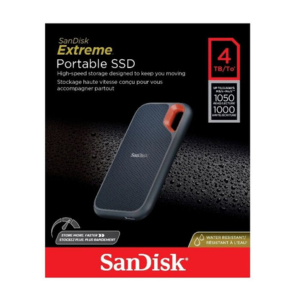 SanDisk Extreme E61 4TB Portable SSD – Up to 1050MB/s Speed