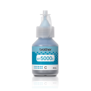 Brother BT‑5000C Cyan Ink Bottle: