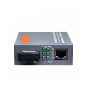Netlink Gigabit Single-Mode Media Converter – 10/100/1000Mbps Fiber to Ethernet
