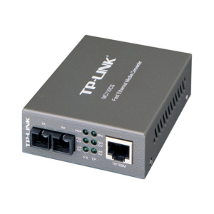 TP-Link MC110CS 10/100Mbps Single-Mode Media Converter – Fiber to Ethernet
