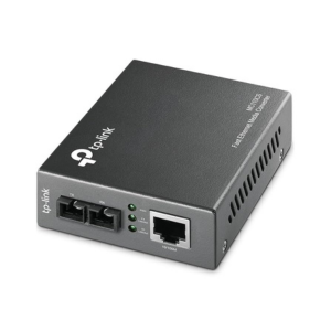 TP-Link MC110CS 10/100Mbps Single-Mode Media Converter – Fiber to Ethernet