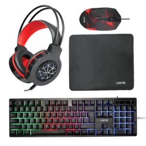 Udotz Gaming Combo CP01 – 4-in-1 RGB Gaming Set