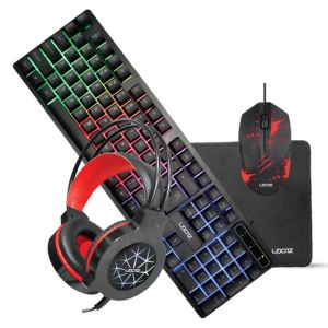 Udotz Gaming Combo CP01 – 4-in-1 RGB Gaming Set