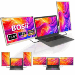 S6 Triple Screen Extender – Portable Dual Folding Monitors for Laptops