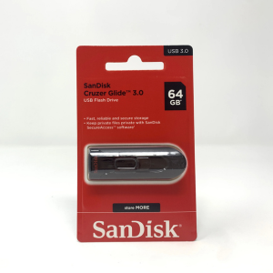 SanDisk Cruzer Glide 3.0 64GB USB Flash Drive (Brand New)