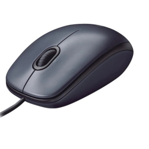 Logitech M90 Grey Corded Mouse