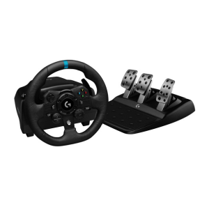 The Logitech G923 Racing Wheel with Xbox One and PC redefines realism with TRUEFORCE next-gen feedback, precision pedals, and premium materials. Designed for motorsport-grade performance, it delivers responsive steering, dynamic traction control, and a fully immersive racing experience across supported Xbox and PC titles.Logitech G923 Racing Wheel with Xbox One and PC (1)