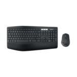 Logitech MK850 Performance wireless keyboard and mouse combo with ergonomic design, cushioned palm rest, full-size keys, multi-device support, dual wireless connectivity, and long battery life—ideal for professional productivity.